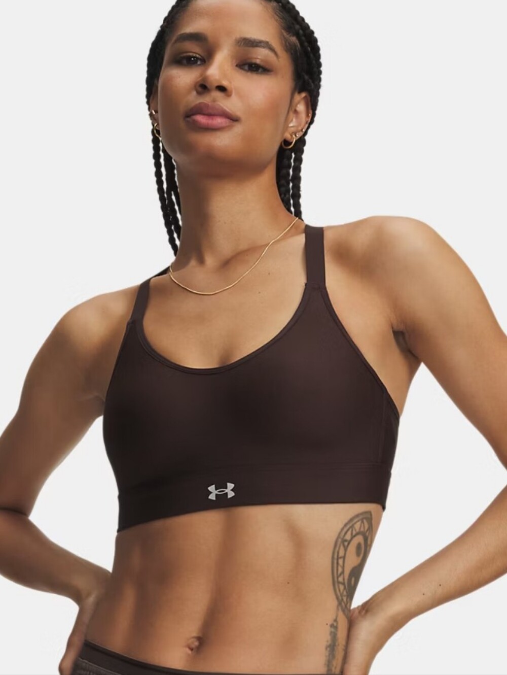 Under Armour Continuum Mid Sports Bra with Logo Band